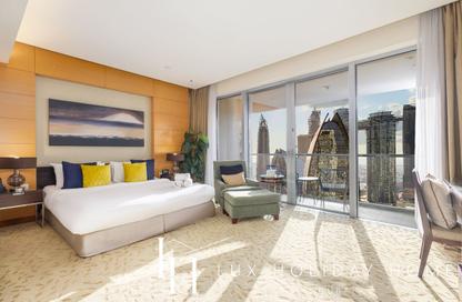 Apartment - Studio - 1 Bathroom for rent in The Address Dubai Mall - Downtown Dubai - Dubai