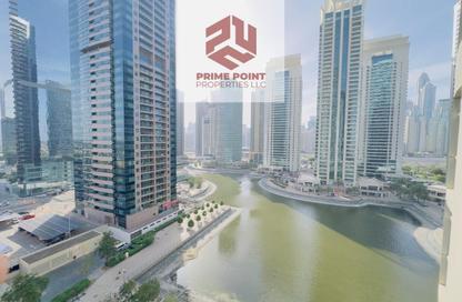 شقة - غرفة نوم - 2 حمامات للايجار في أبراج شاطئ البحيرة - (JLT) مجمع Y - أبراج بحيرات الجميرا - دبي