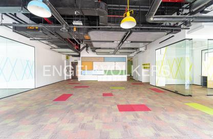Office Space - Studio - 1 Bathroom for rent in Bay Square Building 13 - Bay Square - Business Bay - Dubai