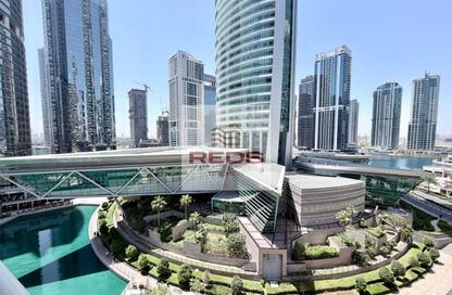 Apartment - Studio - 1 Bathroom for rent in Lake Terrace - JLT Cluster D - Jumeirah Lake Towers - Dubai