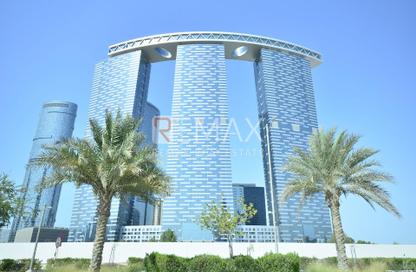 شقة - غرفة نوم - 2 حمامات للايجار في برج البوابة 2 - شمس أبوظبي - جزيرة الريم - أبوظبي