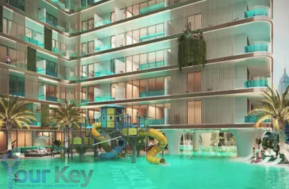 Apartment - 1 Bedroom - 1 Bathroom for sale in Peace Lagoons by Peace Homes - Dubai Land Residence Complex - Dubai Land - Dubai