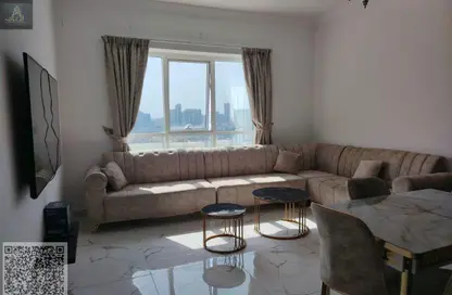 Apartment - 1 Bedroom - 2 Bathrooms for sale in Oasis Tower - Al Rashidiya 1 - Al Rashidiya - Ajman