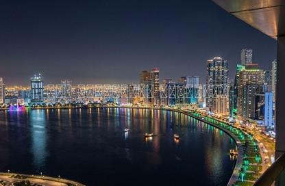 Apartment - 3 Bedrooms - 4 Bathrooms for rent in Al Majaz 3 - Al Majaz - Sharjah