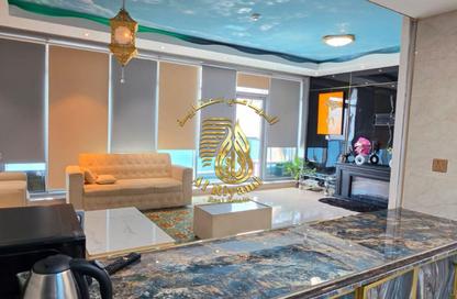 Apartment - 3 Bedrooms - 3 Bathrooms for sale in Corniche Tower - Ajman Corniche Road - Ajman