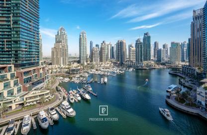 Apartment - 2 - 3 for rent in Cayan Tower - Dubai Marina - Dubai