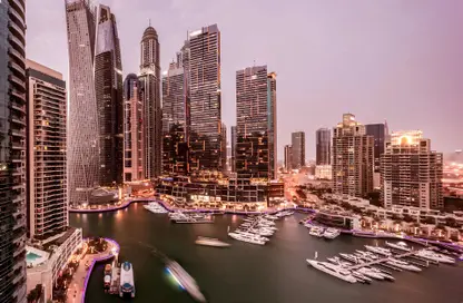 Apartment - 1 Bedroom - 2 Bathrooms for sale in Kempinski Marina Residences - Dubai Marina - Dubai