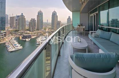 Apartment - 1 Bedroom - 2 Bathrooms for rent in Marina Terrace - Dubai Marina - Dubai