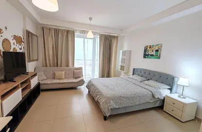 Apartment - Studio - 1 Bathroom for rent in Pacific Samoa - Pacific - Al Marjan Island - Ras Al Khaimah
