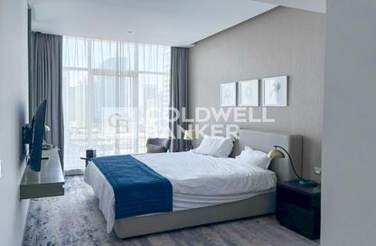 Apartment - Studio - 1 Bathroom for rent in Damac Maison Prive A - Damac Maison Prive - Business Bay - Dubai
