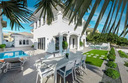 Villa - 6 Bedrooms - 6 Bathrooms for rent in Garden Homes Frond O - Garden Homes - Palm Jumeirah - Dubai