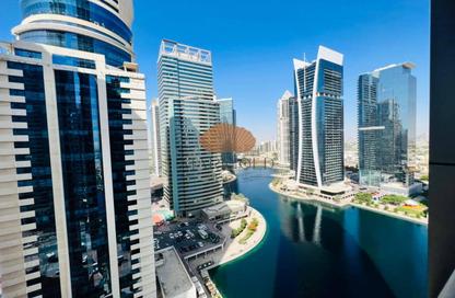 Apartment - 2 - 3 for rent in Green Lakes Towers 3 - Green Lakes Towers - JLT Cluster S - Jumeirah Lake Towers - Dubai