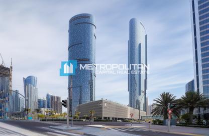 Apartment - 1 Bedroom - 2 Bathrooms for rent in Sun Tower - Shams Abu Dhabi - Al Reem Island - Abu Dhabi