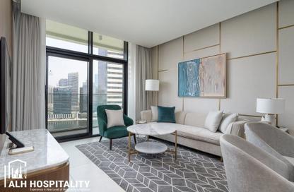 Hotel  and  Hotel Apartment - 3 Bedrooms - 3 Bathrooms for rent in Intercontinental Residences Business Bay - Business Bay - Dubai