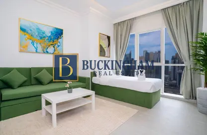 Apartment - 1 Bedroom - 2 Bathrooms for rent in MAG 214 - JLT Cluster R - Jumeirah Lake Towers - Dubai