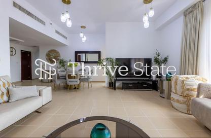 Apartment - 2 Bedrooms - 3 Bathrooms for rent in Rimal 1 - Rimal - Jumeirah Beach Residence - Dubai