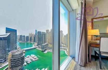 Apartment - 1 - 2 for rent in JW Marriott Hotel Marina - Dubai Marina - Dubai