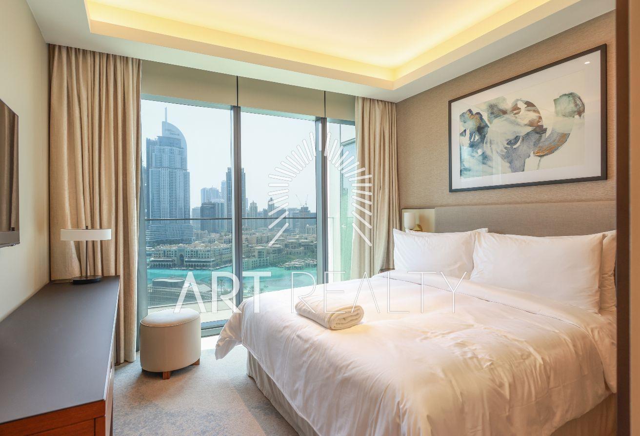 Full Burj Khalifa and Fountain View | Mid Floor photo 7