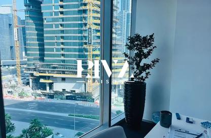 Office Space - Studio - 1 for rent in The Binary Tower - Business Bay - Dubai