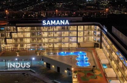 Apartment - Studio - 1 Bathroom for rent in Samana Golf Avenue - Dubai Studio City - Dubai