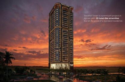 Apartment - Studio - 1 Bathroom for sale in Rockhill Tower by Rockhill - Al Alia - Ajman Apartment - Studio - 1 Bathroom for sale in Rockhill Tower by Rockhill - Al Alia - Ajman