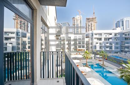 Apartment - 1 Bedroom - 2 Bathrooms for rent in Beverly Residence - District 13 - Jumeirah Village Circle - Dubai