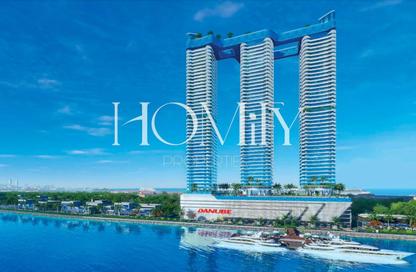 Apartment - Studio - 1 Bathroom for sale in Oceanz 1 - Oceanz by Danube - Maritime City - Dubai