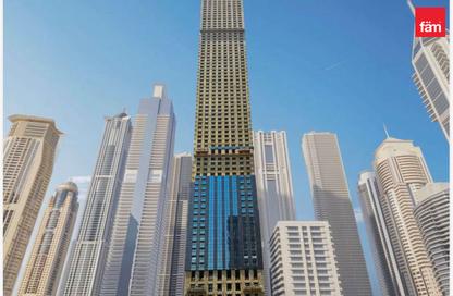 Apartment - 2 - 3 for sale in Aeternitas Tower - Dubai Marina - Dubai