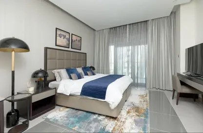 Apartment - Studio - 1 Bathroom for rent in DAMAC Majestine - Business Bay - Dubai