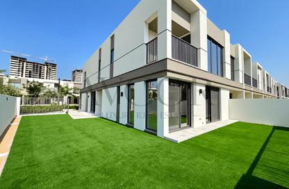 Townhouse - 4 - 5 for rent in Aura Gardens - Tilal Al Ghaf - Dubai Townhouse - 4 - 5 for rent in Aura Gardens - Tilal Al Ghaf - Dubai