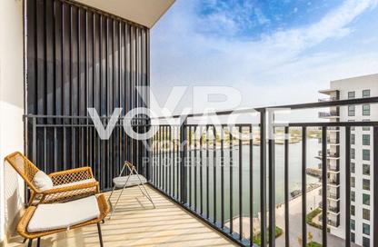 Apartment - Studio - 1 Bathroom for rent in Waters Edge - Yas Island - Abu Dhabi
