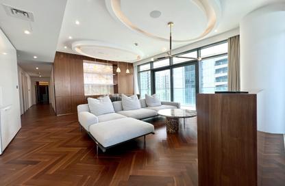 Apartment - 3 Bedrooms - 4 Bathrooms for rent in Beach Vista - Emaar Beachfront - Dubai Harbour - Dubai