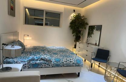 Apartment - Studio - 1 Bathroom for rent in Beach Tower 1 - Al Khan Lagoon - Al Khan - Sharjah