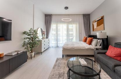 Apartment - Studio - 1 Bathroom for rent in Al Ghozlan - Greens - Dubai