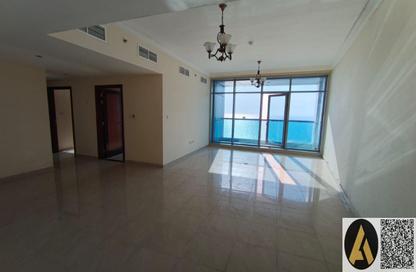 Apartment - 2 Bedrooms - 2 Bathrooms for rent in Ajman Corniche Residences - Ajman Corniche Road - Ajman
