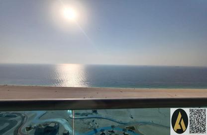 Apartment - 2 Bedrooms - 2 Bathrooms for rent in Ajman Corniche Residences - Ajman Corniche Road - Ajman
