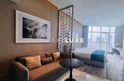 Apartment - Studio - 1 for rent in Damac Maison Prive B - Damac Maison Prive - Business Bay - Dubai