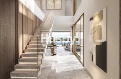 Villa - 6 - 7 for sale in Beach Collection Frond B - Beach Collection - Palm Jebel Ali - Dubai