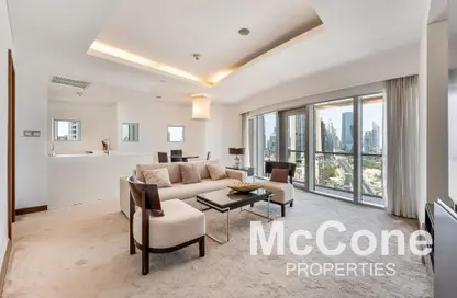 شقة - غرفة نوم - 1 حمام للايجار في فندق كمبينسكي سنترال افنيو - وسط مدينة دبي - دبي