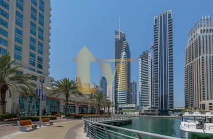 Apartment - 1 Bedroom - 2 Bathrooms for rent in Marina View Tower A - Marina View - Dubai Marina - Dubai