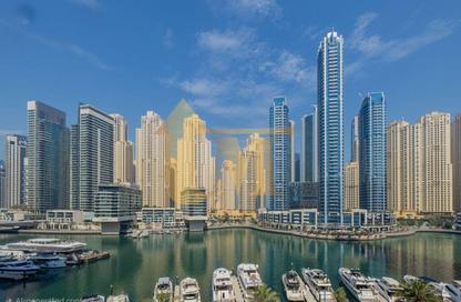 Apartment - 1 Bedroom - 2 Bathrooms for rent in Marina View Tower A - Marina View - Dubai Marina - Dubai