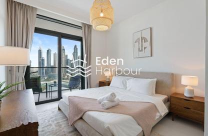 شقة - 2 غرف نوم - 2 حمامات للايجار في برج Marina Vista 2 - مارينا فيستا - إعمار بيتشفرونت - دبي هاربور - دبي