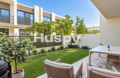 Townhouse - 3 - 4 for rent in Aura Gardens - Tilal Al Ghaf - Dubai