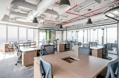 Office Space - Studio - 1 Bathroom for rent in I Rise Tower - Barsha Heights (Tecom) - Dubai