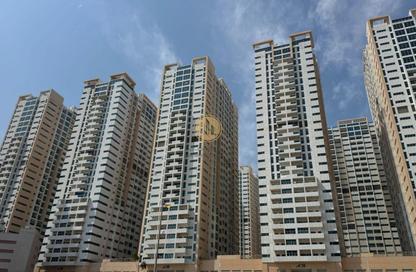 Apartment - 2 Bedrooms - 3 Bathrooms for rent in Ajman One Towers - Al Sawan - Ajman