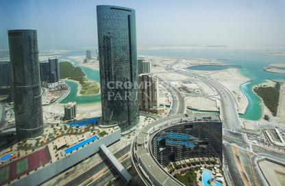 Apartment - 3 - 4 for rent in The Gate Tower 2 - Shams Abu Dhabi - Al Reem Island - Abu Dhabi