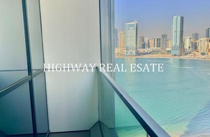 Apartment - 1 - 2 for sale in La Plage Tower - Al Mamzar - Sharjah - Sharjah