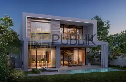 Villa - 4 Bedrooms - 5 Bathrooms for sale in Bashayer Villas - Al Hudayriat Island - Abu Dhabi Villa - 4 Bedrooms - 5 Bathrooms for sale in Bashayer Villas - Al Hudayriat Island - Abu Dhabi