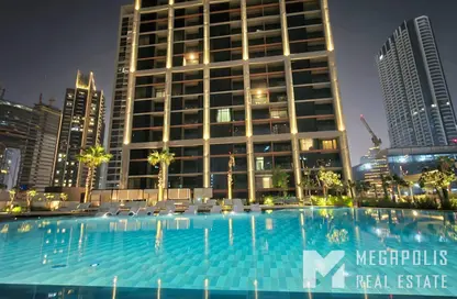 Apartment - Studio - 1 Bathroom for rent in Peninsula One - Peninsula - Business Bay - Dubai