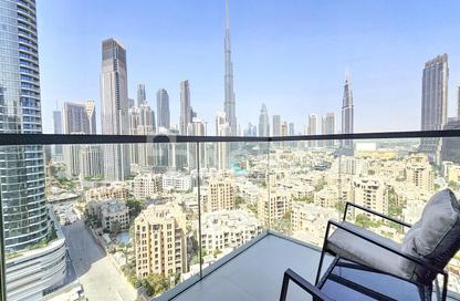 Apartment - 1 Bedroom - 2 Bathrooms for rent in Bellevue Tower 2 - Bellevue Towers - Downtown Dubai - Dubai